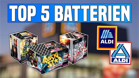 TOP 5 BESTE ALDI NORD SÜD BATTERIEN für Silvester 2023 24 Pyro