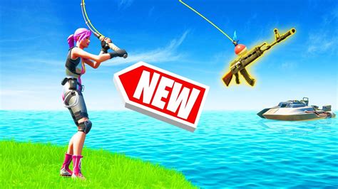 Fishing For Loot Challenge In Fortnite Youtube