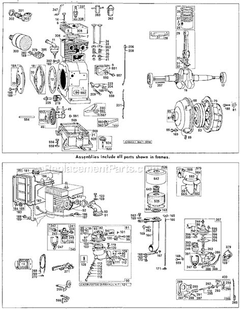 Briggs And Stratton 450e Series Parts Diagram