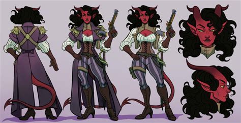 Tiefling Skin Color Chart