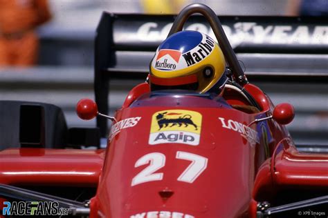 Michele Alboreto Ferrari Monaco 1985 RaceFans