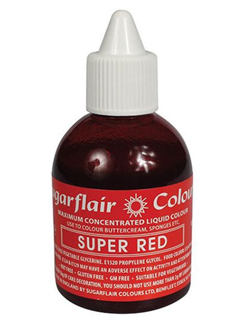 Sugarflair Maximum Concentrated Food Colour Super Red