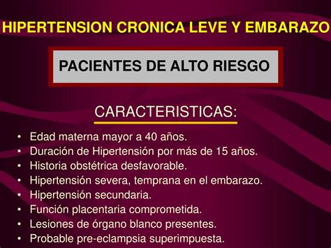 Ppt Hipertensión Arterial Crónica Y Embarazo Powerpoint Presentation Id6140596