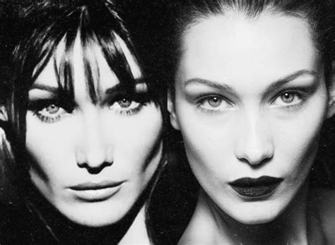 Bella Hadid And Carla Bruni Pose Together And The World Becomes Tedious