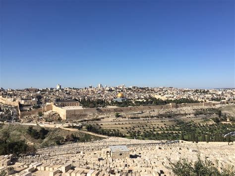 Blue Sky: Jerusalem. Israel