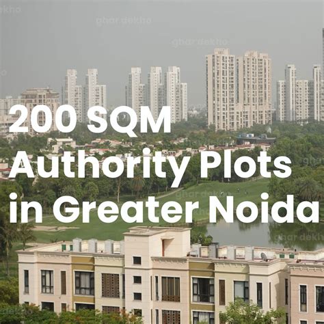 Sq Meter Plot In Greater Noida Ghar Dekho