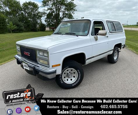 Gmc Jimmy K Restore A Muscle Car Llc