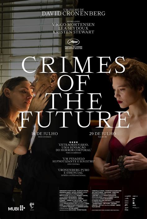 Crimes Do Futuro Filme 2022 Adorocinema