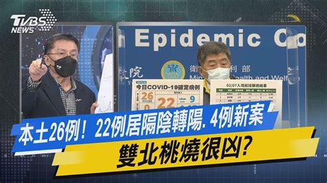 【今日精華搶先看】本土26例！ 22例居隔陰轉陽4例新案 雙北桃燒很凶？ Youtube