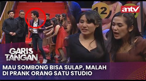 Mau Sombong Bisa Sulap Malah Di Prank Orang Satu Studio Garis Tangan