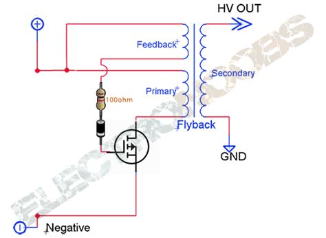 Diy Arc Lighter Circuit Diagram