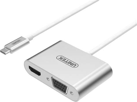 Unitek M Kabel Usb Typ C Hdmi Vga Niskie Ceny I Opinie W Media