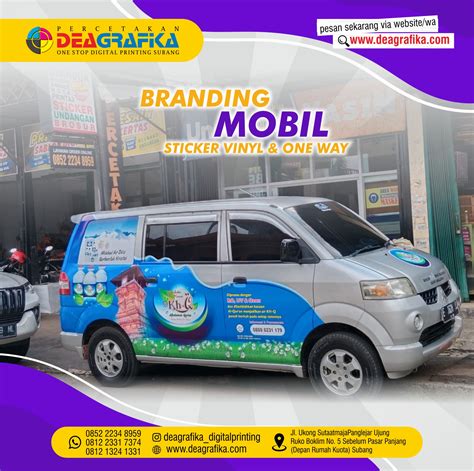 Branding Mobil Dea Grafika