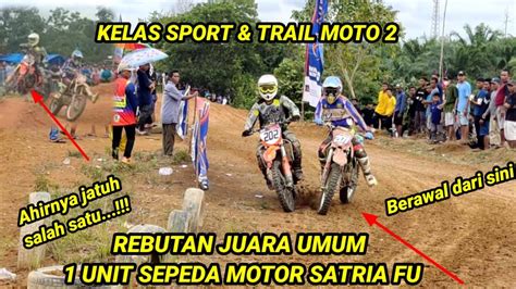 Sandi Irawan Jawa Barat Vs Aldo Bilkis Jambi Di Kelas Sport Trail