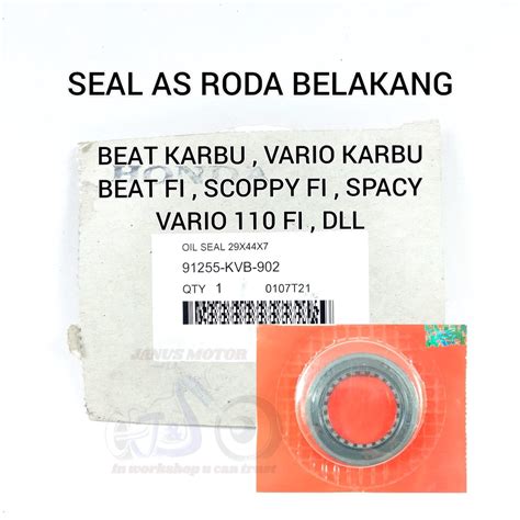 Jual Seal As Roda Belakang VARIO BEAT KARBU ESP FI STATER KASAR HALUS