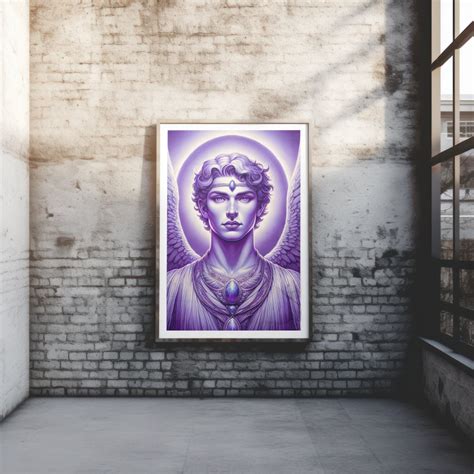 Archangel Metatron Digital Wall Art - Etsy