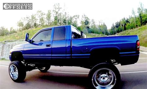 2001 Dodge Ram 2500 With 24x14 76 Fuel Maverick D536 And 37135r24 Comforser Cf3000 And