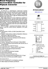 Ncp Jd R G Ic Offline Switch Flyback Soic On Semiconductor