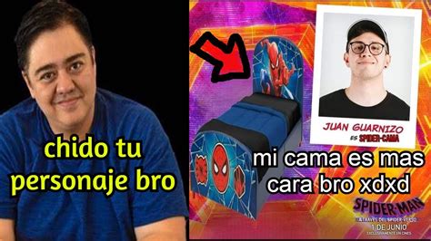 Polemica Por Voces De Spiderman Y Juanguarnizo En El Multiverso YouTube