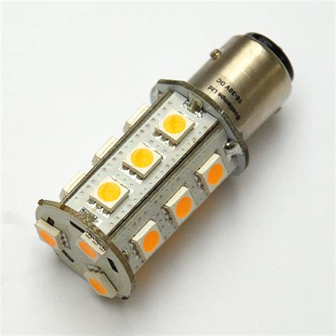 BAY15D 18 SMD 5050 LED Navigation Light Bulbs • Boatlamps