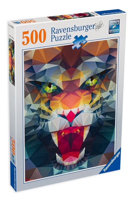 Slagalica Ravensburger Od 500 Dijelova Poligonalni Lav Ozone Hr