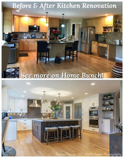 Kitchen Renovation With Before And After Pictures Home Bunch Interior