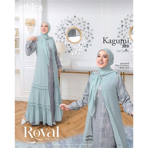 Jual GAMIS ETHICA KAGUMI 320 ICE CASTLE GAMIS TERBARU 2024 SARIMBIT