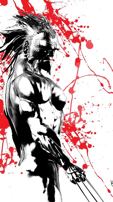 Comics Wolverine X Men Wolverine Wallpaper K Iphone X