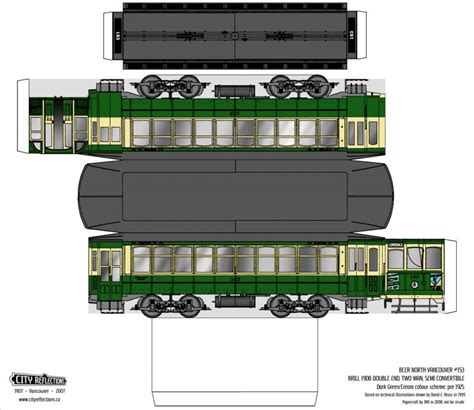 Printable Train Papercraft - Printable Papercrafts - Printable Papercrafts