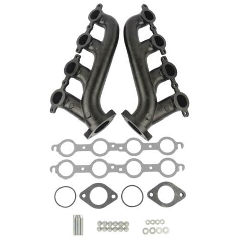 LS Swap Cast Iron Manifold Headers For Chevy Corvette Camaro LS1 LS2