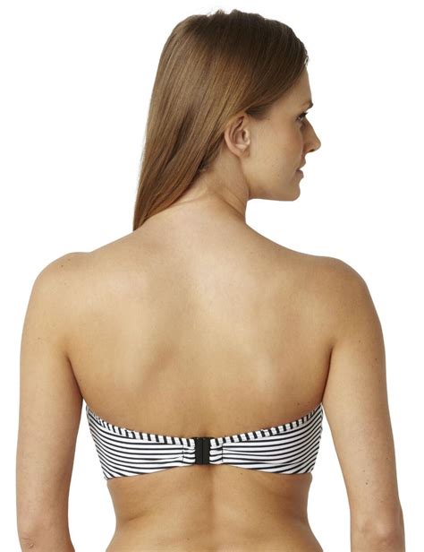 Panache Anya Stripe Bandeau Bikini Top