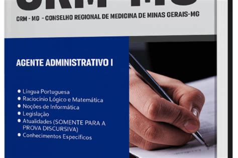 Apostila Crm Mg Agente Administrativo Concursos