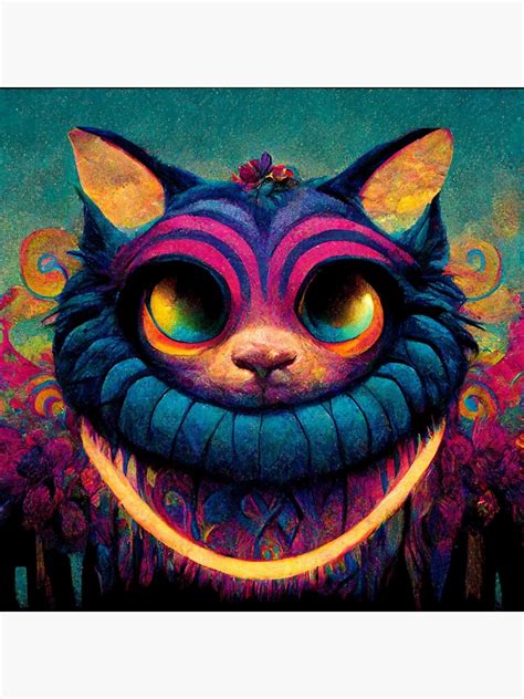 Cheshire Cat Chester Cat From Alice In Wonderland Art Print For Sale