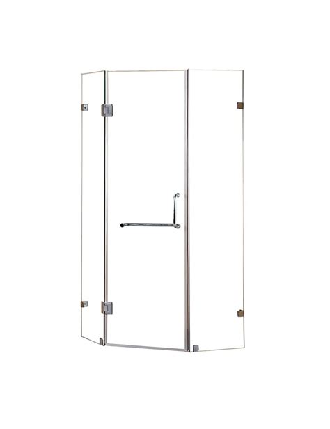 900 X 900mm Frameless 10mm Glass Shower Screen By Della Francesca Autograph