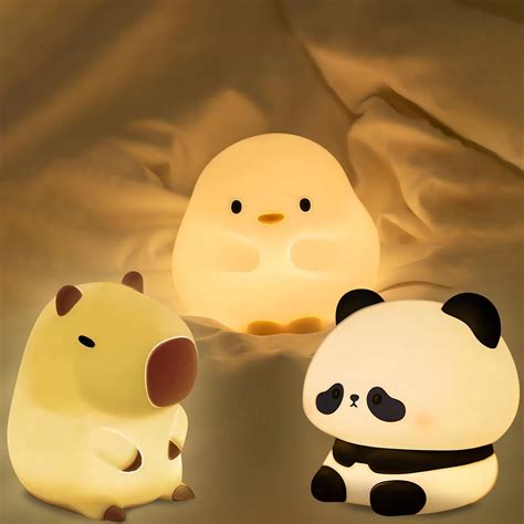 Capybara Veilleuse En Silicone Pour Chambre D Enfant Veilleuse De