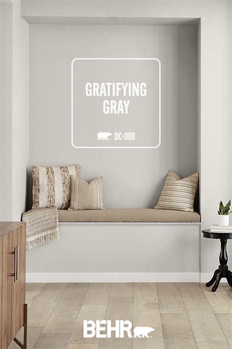 Gratifying Gray August Color Of The Month Colorfully Behr Warm