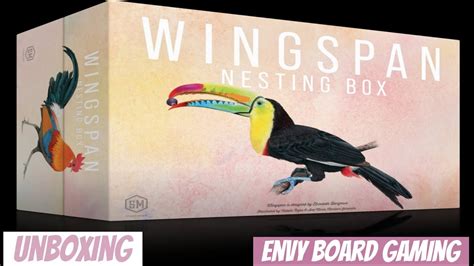 Wingspan Nesting Box Unboxing Youtube