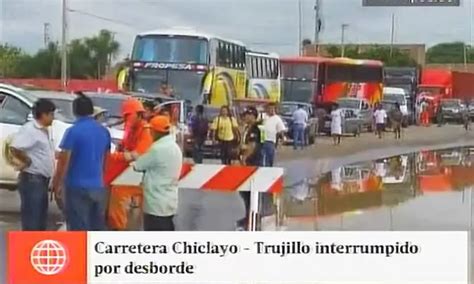 Puente Que Une A Las Regiones Chiclayo Y La Libertad Se Vino Abajo