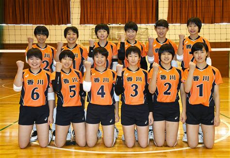 Joc都道府県対抗中学バレー 26日開幕 男子県選抜 攻守安定、優勝目指す 女子県選抜 レシーブ力で8強狙う 女子県選抜 四国新聞社