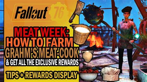 Fallout 76 Meat Week How To Farm The Event And Get All Rewards Tips