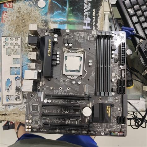 Jual Mainboard Gigabyte B M Ddr Procsesor Core I Kota