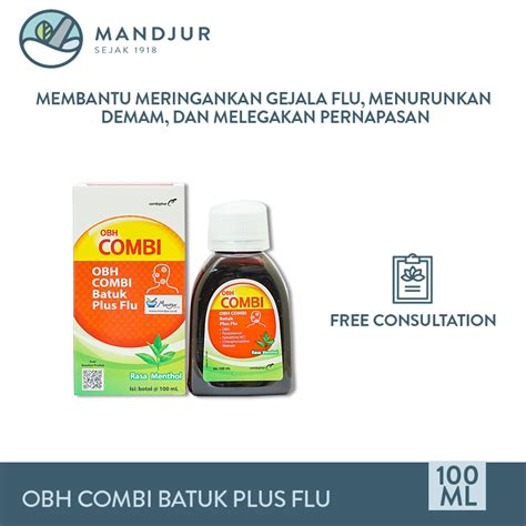 Jual Combiphar Obh Combi Obat Batuk Plus Flu Ml Di Seller Cusmy