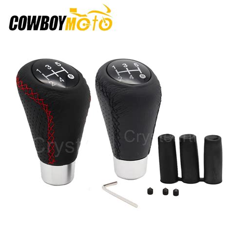 Universal 5 Speed Manual Gear Shift Knob Car Gearstick Shifter Lever Knob For Bmw E39 E46 E53