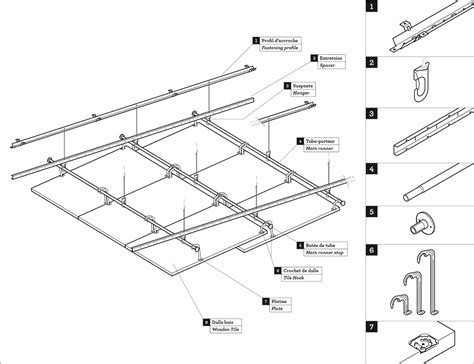 Entretoise Plafond Suspendu