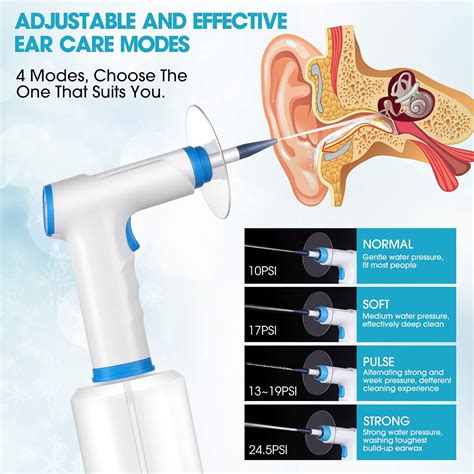 Kaugic Electric Ear Wax Removal Kit Safe And Effective Cleaning