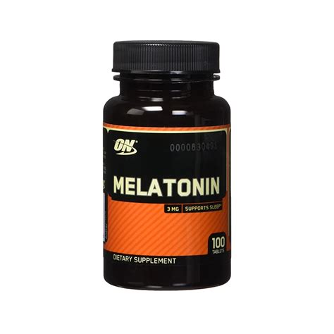 Optimum Nutrition Melatonin 3mg 100 Tablets