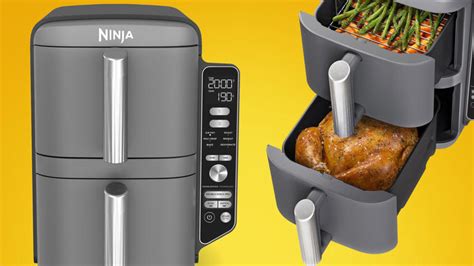 Ninja’s new Double Stack Air Fryer lets you cook twice the food without eating all your kitchen ...