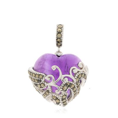 Sambia Amethyst Silberanh Nger Ig Juwelo Schmuck