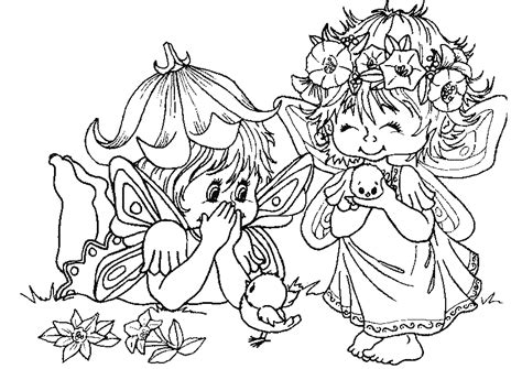 Dessins Gratuits à Colorier Coloriage Elfe à Imprimer