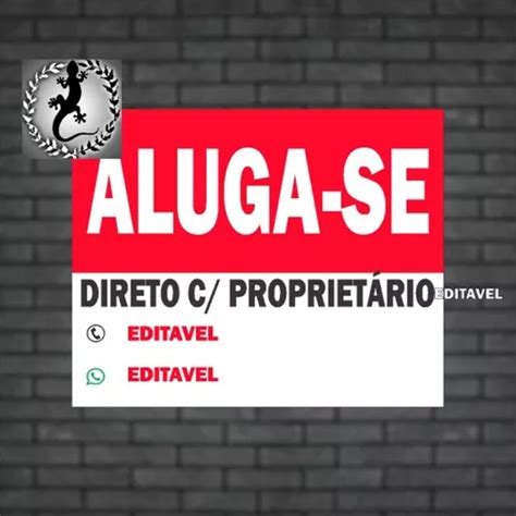 Adesivo De Aluga Se Personalizado X Cm Mercadolivre